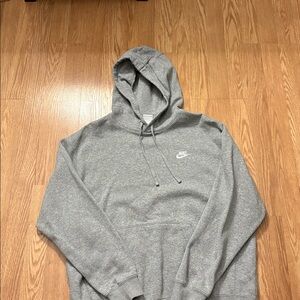 Nike Heather Gray Pullover Hoodie